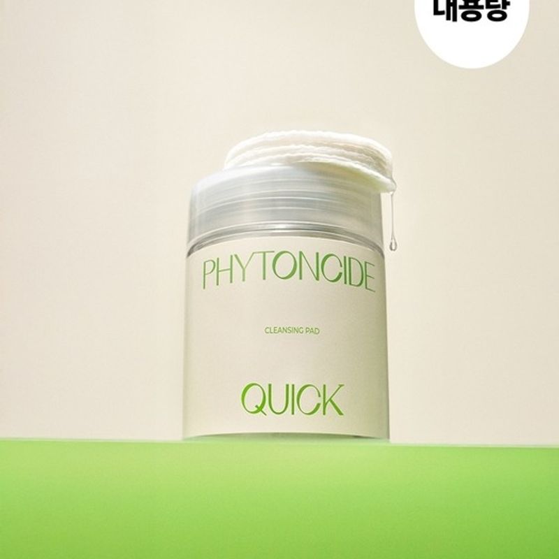 KLAVUU Phytoncide Quick Cleansing Pads 380ml/100 sheets single