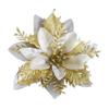 Xmas Decoration Christmas Flower Christmas Wreaths Christmas Flower Plastic 13*13*1cm Christmas Tree Decoration