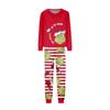 Christmas Print Cute Family Set Pajamas, Home Clothes, Family Set Long Sleeve Top Pants Set