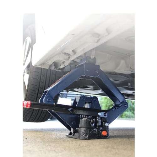 Meltec Car Hydraulic Panda Jack 1t Compact Maximum Value/Minimum Value 383/144mm Jack Attachment and Blow Case Included Meltec FA-60