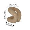 Kreativer Seilknoten Keramik Zahnbürstenhalter Nordische Badezimmeraccessoires Aufbewahrung Schlafzimmer Schminktisch Bürstenhalter Make-up