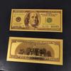 1 Gold Paper Banknote Colour Commemorative Coin - Gold Foil Coin, Dual-Style Commemorative Coin & Banknote