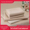 Waterproof Cotton Changing Pad - Washable, Breathable, Leakproof for Newborns and Girls