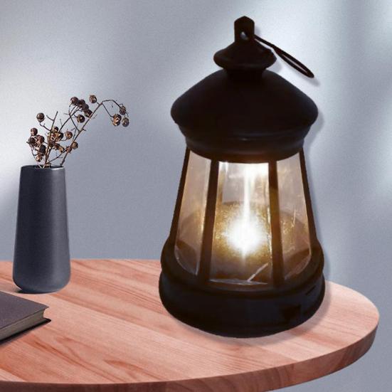 Hanging Solar Lantern, Retro Lantern Garden Solar Lamp, Waterproof Outdoor Solar Light for Backyard Porch Terrace Decor