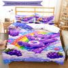 3pcs Bear Bedding Set Duvet Cover Closure Includes 1 Duvet Cover & 2 Pillowcases, Soft and Comfortable for All Seasons.