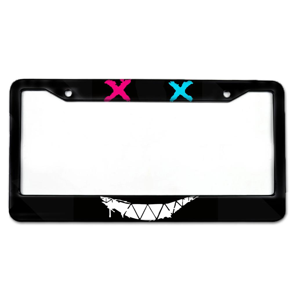 Game Series Series Pattern American Standard License Plate Frame Made of Aluminum Alloy Material