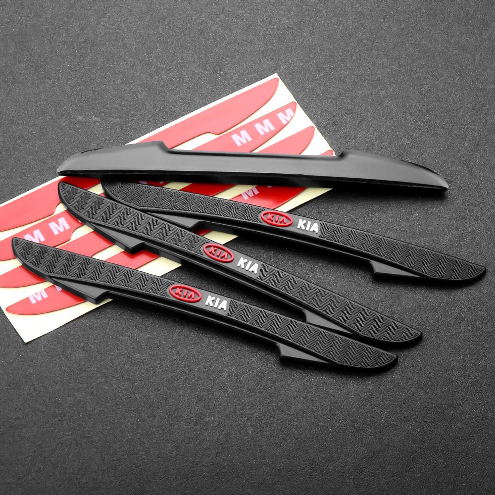 2026 Gorąca Naklejka Samochodowa Naklejki na Krawędź Drzwi Samochodu Paski Ochronne Antykolizyjne Silikonowe do Kia Rio Ceed Sportage Cerato Soul Sorento