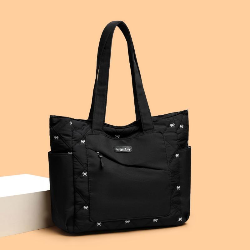 Handbag, Quilted Tote Bag, Shoulder Bag, Large-capacity Commuting Backpack