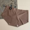 6Pcs Cotton Crotch Ice Silk Panties Mid Waist Underwear for Women Sweet Seamless Briefs  Lady