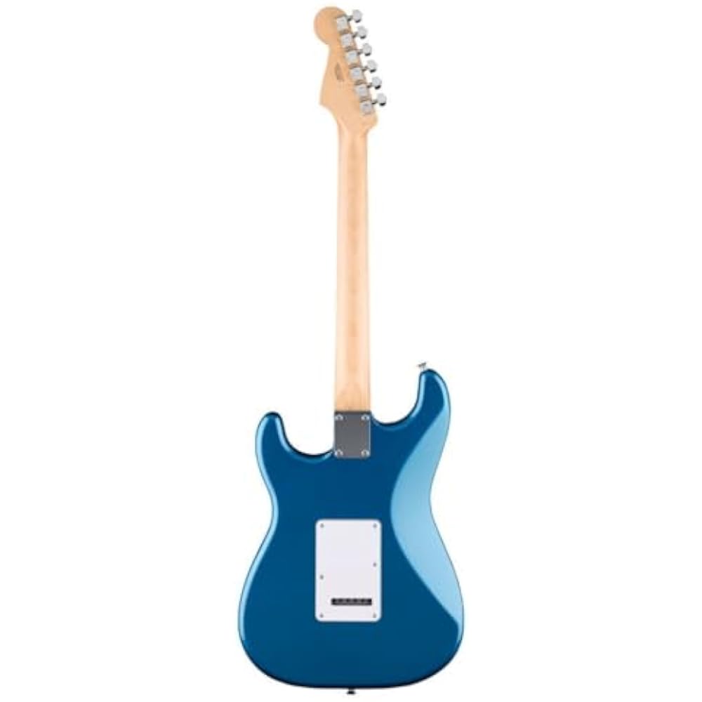 Fender Fender Electric Guitar Standard Stratocaster® HSS, Maple Fingerboard, White Pickguard, Aqu...