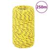 152585 vidaXL Boat Rope Yellow 2 Mm 250 M Polypropylene