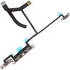Power On Off and LED Flash Light Flex Cable Assembly with Metal Bracket Replacement for iPhone Xs Max (for iPhone Xs MAX)