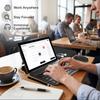 Firemní tablet Android 16, 10,1 palce, 30 GB + 128 GB, Sada s klávesnicí, myší a stylusem v přepravní tašce