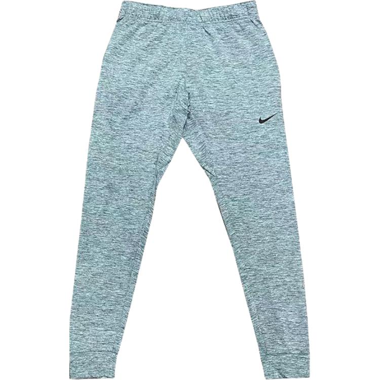 

Nike Dri-FIT Dark Grey Heather Men s Knit Training Trousers AT5697-058 S
