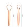 1Pc Stainless Steel Tongue Scraper Cleaner for Fresh Breath Oral Hygiene Coated Tongue Toothbrush Care Tool