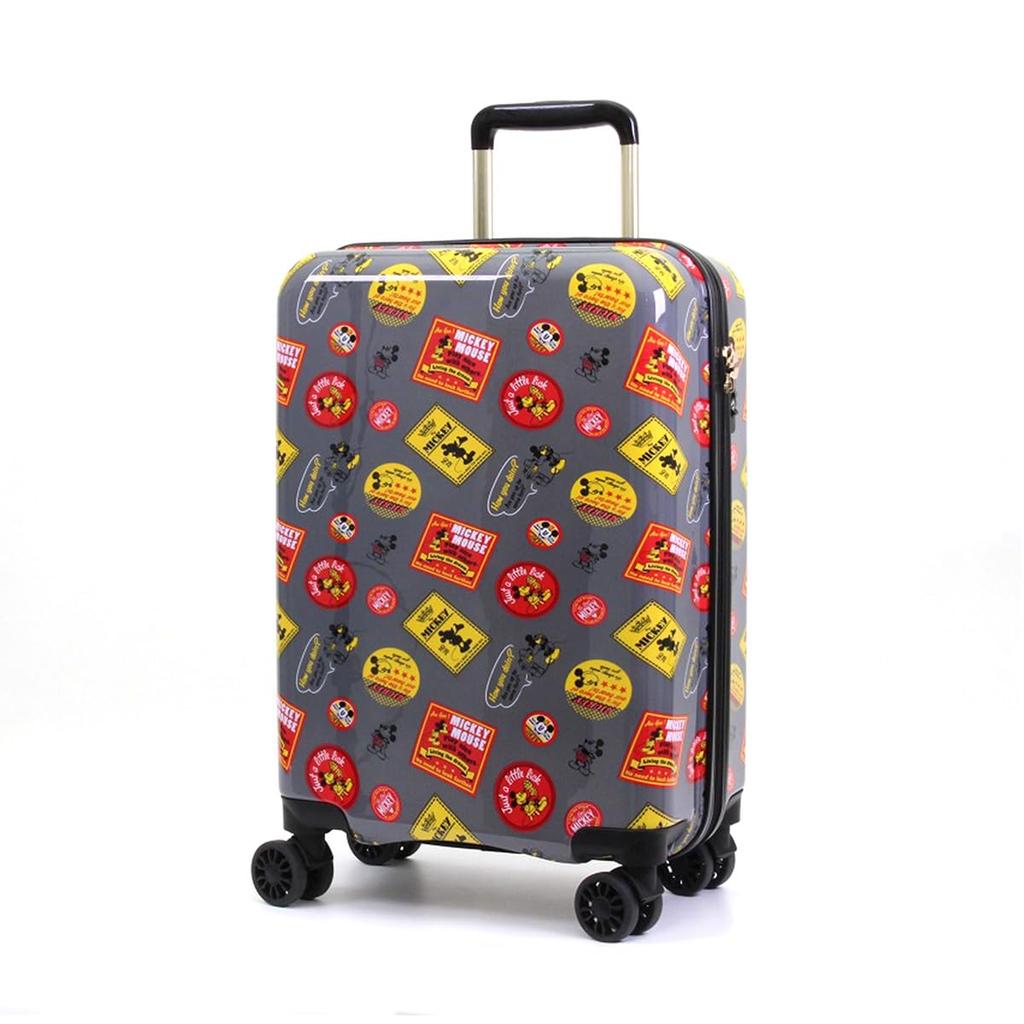 Hapitas Siffler Mickey Mouse Suitcase TRC2279-49 DN37 Mickey Mouse Sticker Gray