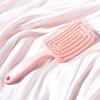 Soft Pins Massage Comb Wet Dry Hair Combs Flexible Curly Hairbrush