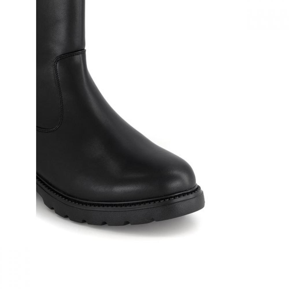Vainer Women S Comfort Half Fur bootS Black H9xj0f00ak