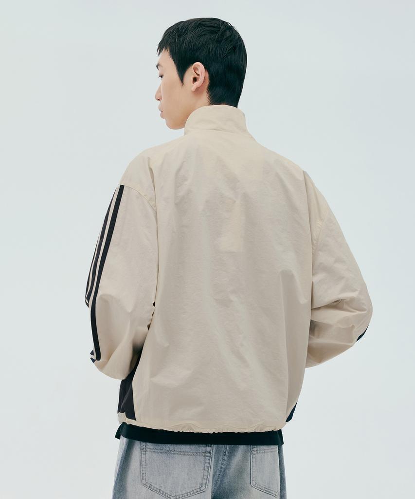 Cgp Track Nylon Jacket_Cream