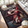 Custom Name Personalized Cristiano Ronaldo Print Carpet, Versatile Home Decor Rug, for Playroom, Apartment, Balcony, Entryway, Hallway Gift