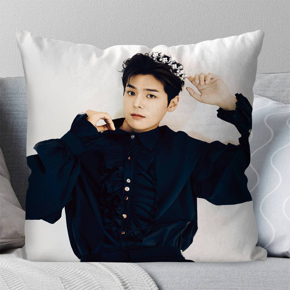 Korean Celebrity RRyeo Un Pillow Case Fashion Square Pillowcase Bedroom Sofa Room Ins Decoration Leisure