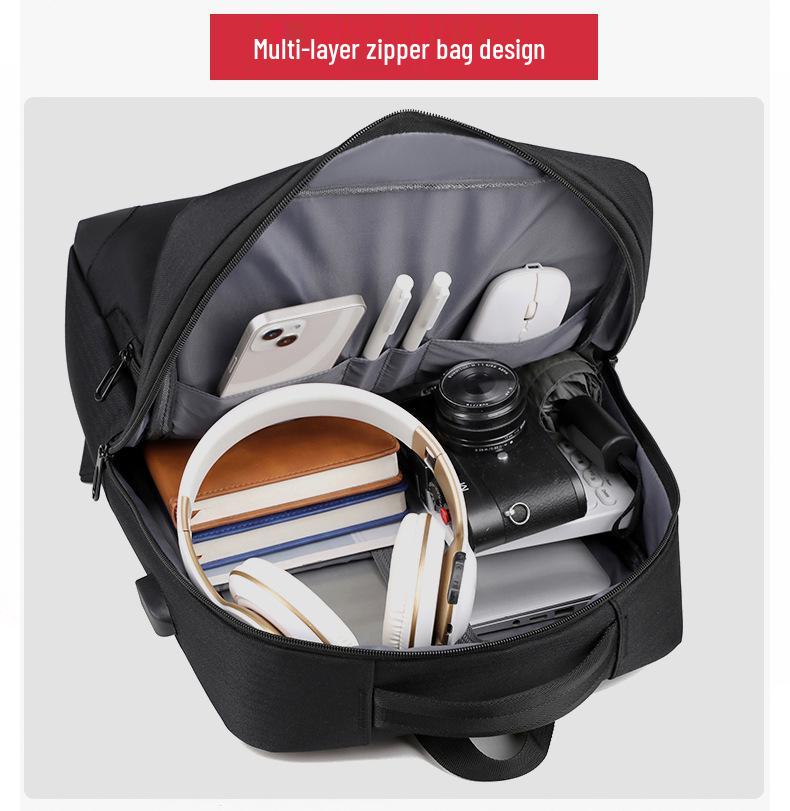 Unisex High-End Mode Wasserdichter Oxford Rucksack - Großes Fassungsvermögen für Laptop & Pendeln