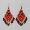 Bohemian Retro Hand-Woven Tassel Earrings