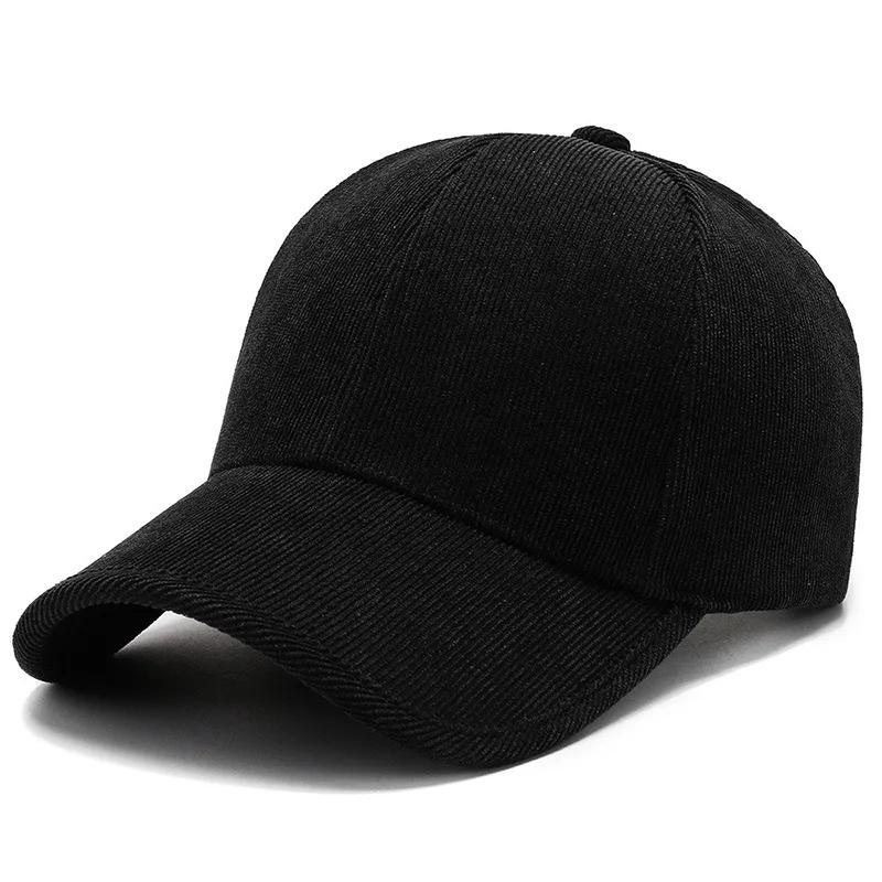 Outdoor Adjustable Hip Hop Spring Autumn Corduroy Baseball Cap Vintage Baseball Hat Hip Hop Trucker Hats Casquette Homme Adjustable