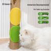 Silicone Cat Scratcher & Massage Comb for Table Leg - Self-Play Hair Rubbing Toy To Relieve Boredom