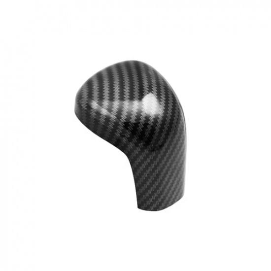 Carbon Fiber Car Gear Shift Knob Cover Trim For Toyota Corolla Cross -2024