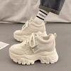 Muffin Platform Dad Shoes Autumn New Breathable Casual Shoes Student Running Sneakers