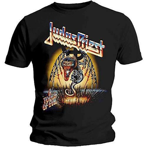 Judas Priest JPTEE15MB T-Shirt, Black, Medium M