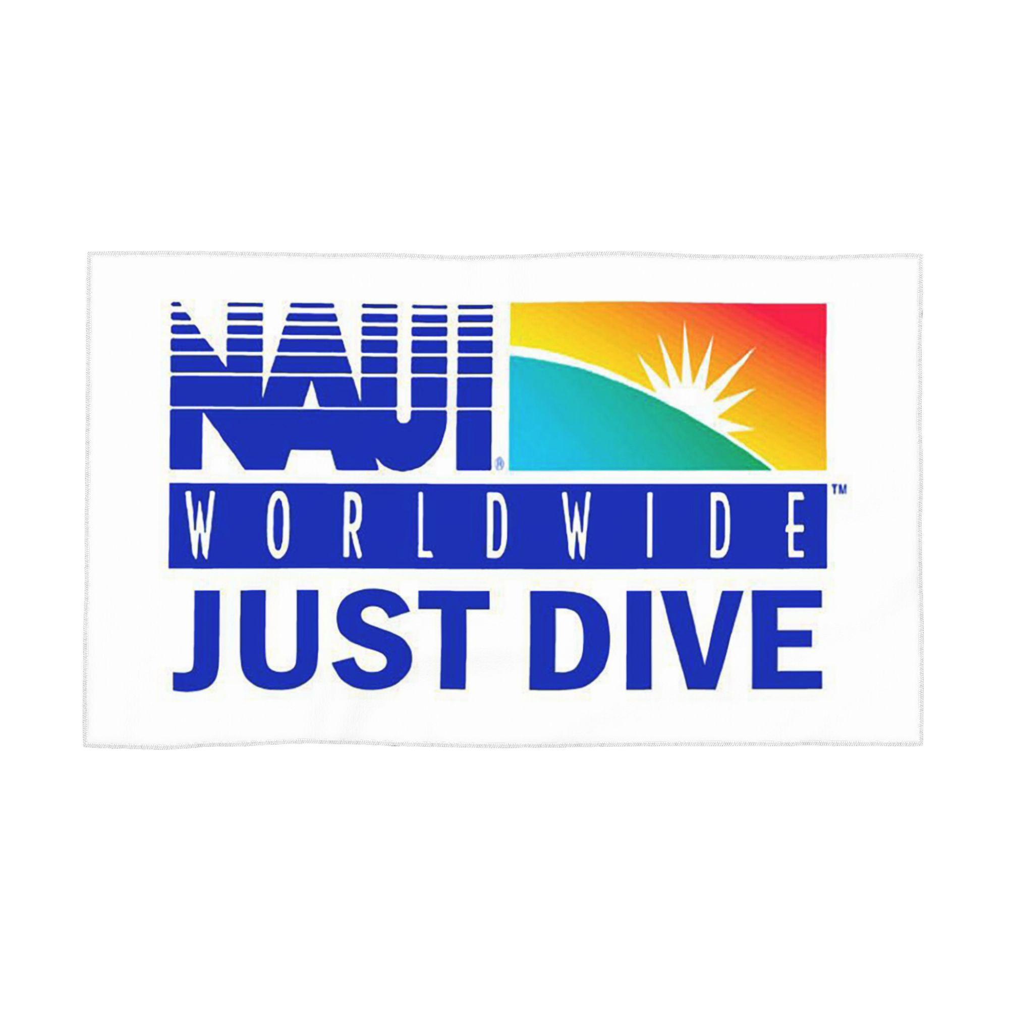 NAUI the Difinition Of Diving Soft Face Towel Quick Dry Pool Bath Cotton Towels Absorbent W40*H60(CM)