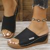 Summer Sandals Shoes Women Platform Walking Shoes Slip on Sandals Woman Wedge Ladies Shoes Beach Woman Slippers Footwear