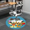 1pc Garfield Chair Carpet for Office Non-Slip, Soft & Comfortable, Carpet for Office, Gaming, Lightweight Round Floor Mat