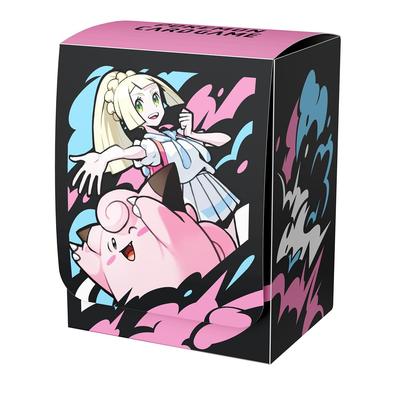 Original Pokemon Center Card Game Deck Case Lillie Clefairy