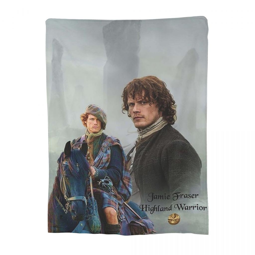 Jamie Fraser Outlander Decke Flanell Warm Sofa Überwurfdecken Für Zuhause Schlafzimmer Büro Überwürfe Bettdecke Steppdecke