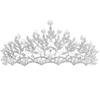Bridal Silver Crown Wedding Hair Accessories Wedding Dress Accessories European Birthday Headwear Crown