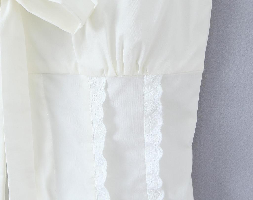 2026 Chic Lace Bowknot Vest: French Square Neck, Sexy Open Back, Short Top