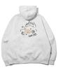 Gaegulpop Embroidered Hoodie Melange White