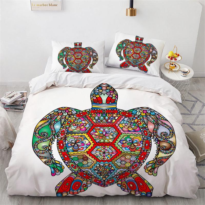Comforter Sea Turtle Marine Life Theme Bedding Set Cute Sea Animals Ocean Octopus Comforter S For Kids Decor