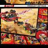 Ninja Reward Land Chariot Aircraft Transformed Into Mecha Samurai Minifigure Dragon 70677 Assembled Building Block Toy Gift