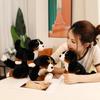 Entzückende Berner Sennenhund Plüschtiere Premium Gemütlich Gefüllte Lebensechte Welpenpuppe Warmer Süßer Kinderbegleiter Puppe Hübsches Geschenk