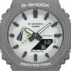 Casio Unisex Liquid Crystal/Analog Dual Display Series Gray Watch GA-2100HD-8AP GA-2100HD-8AP