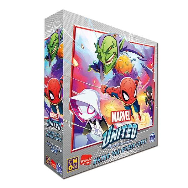 

Корейская настольная игра Marvel United Into the Spider Bus