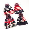 Star Pattern Knit Hat For Winter Warmth And Windproof Protection