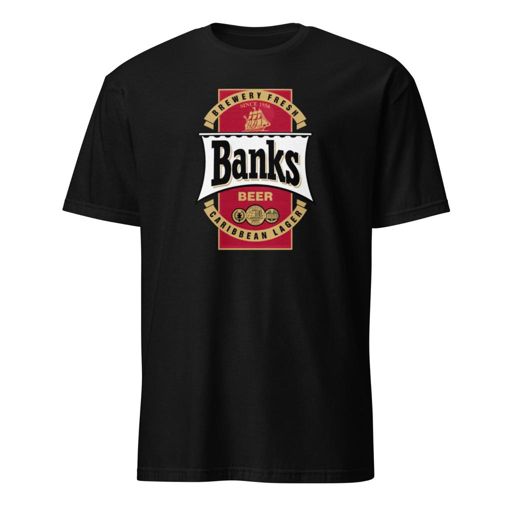 Banks Beer Shirt Barbados Caribbean Lager Tee