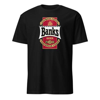 Banks Beer Shirt Barbados Caribbean Lager Tee