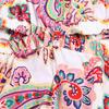 2025 Summer Women's European & American Style Fashion Print Slit Slimming Dress