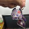 Genshin Impact The Captain Phone Charm Hot Acrylic Vivid Expression Picture Keychain Cell Phone Chain Pendant Key Ring Bag Decor